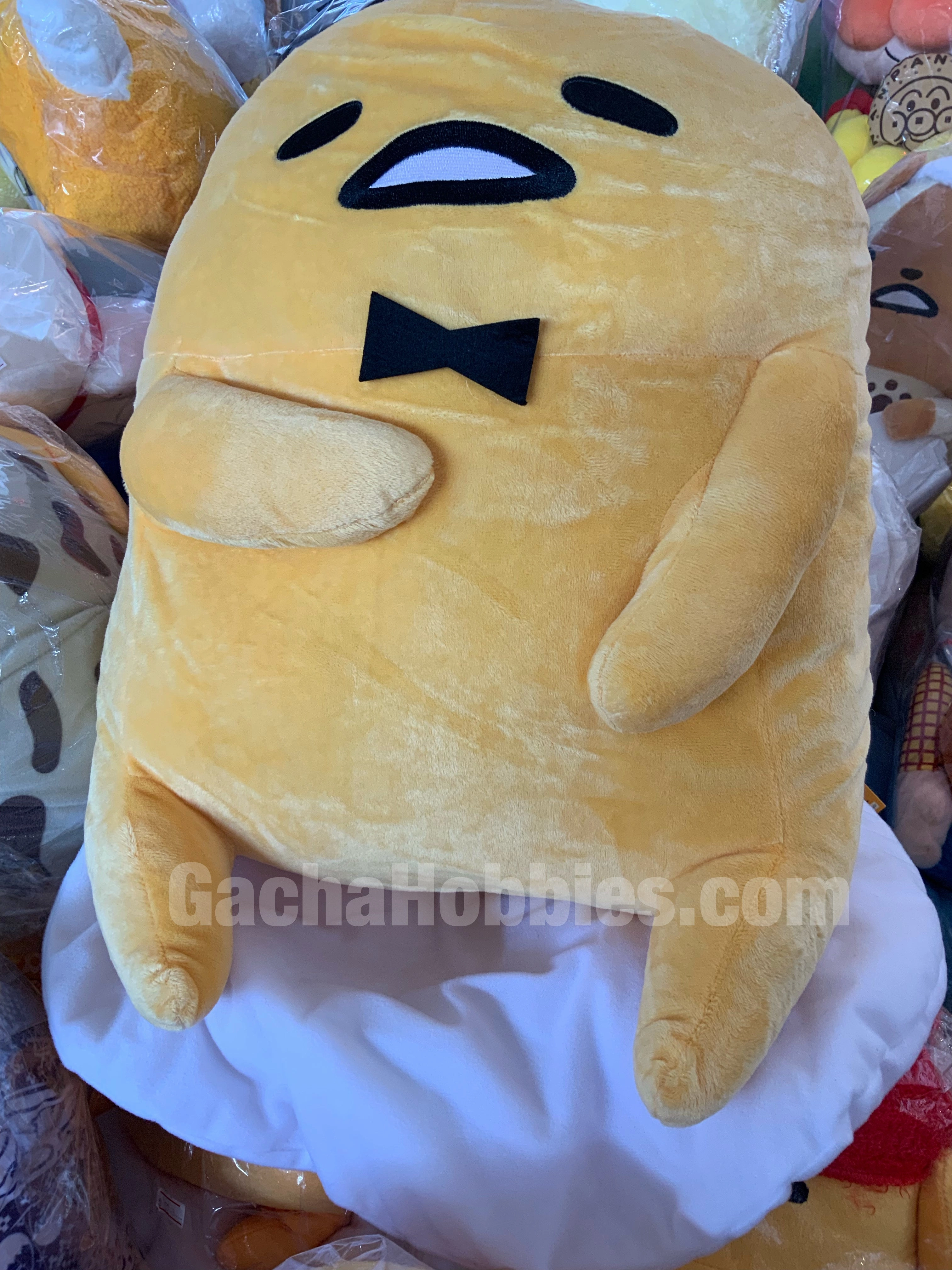 Display Shelf Super Super BIG Gudetama Gentleman Sitting Plush (In-stock)