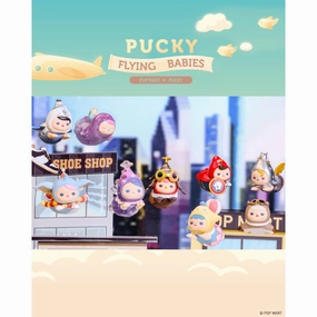 Pop Mart - Pucky Flying Babies Series Mini Figure Miniature Showcase