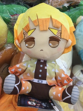 Kimetsu no Yaiba Demon Slayer Zenitsu Agatsuma Medium Plush (In-stock) Toy Figurine Story Driven