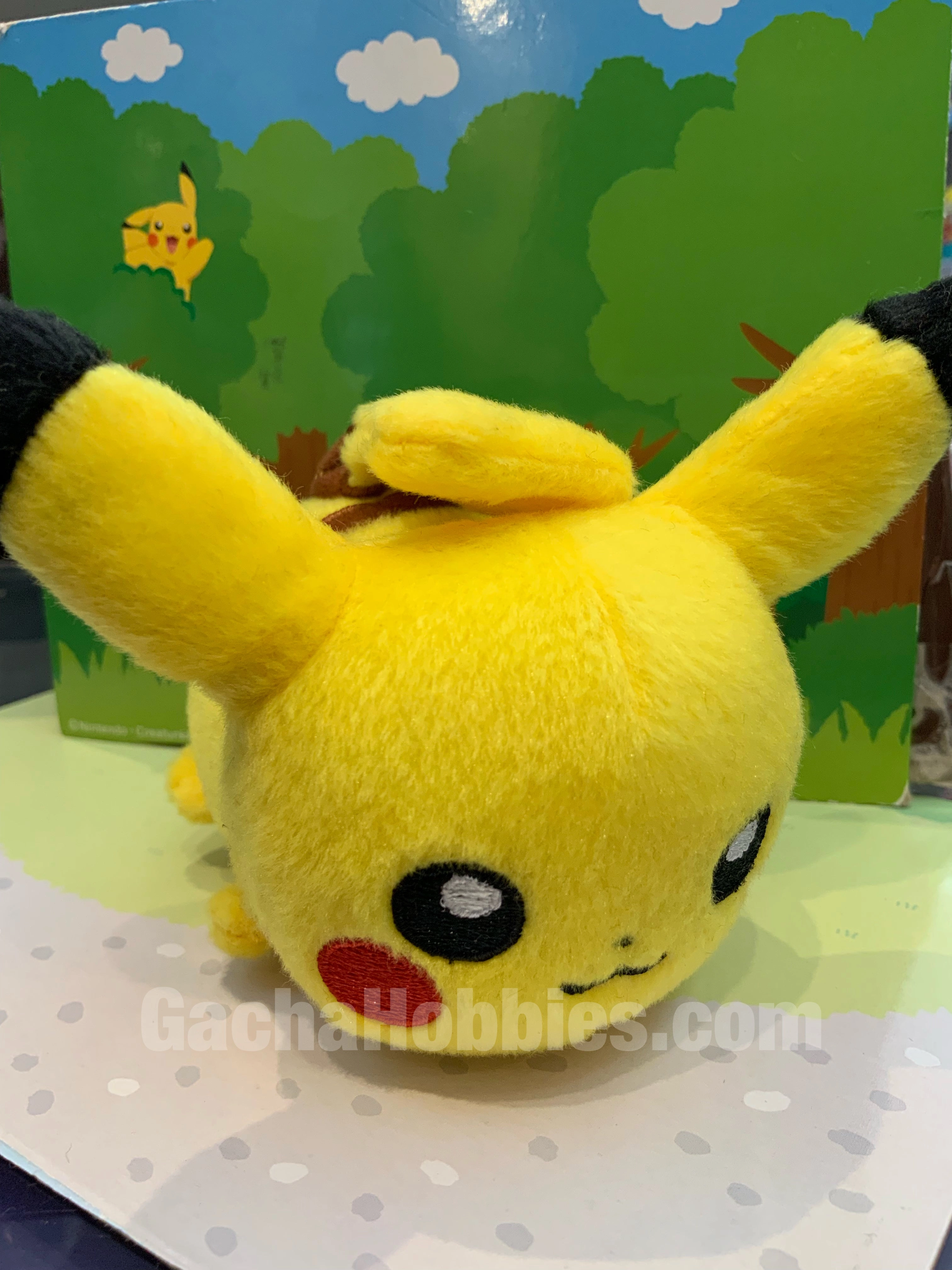 Pokemon Pikachu Palm Friends Series Plush (In-stock) Movie Showcase Modern Art