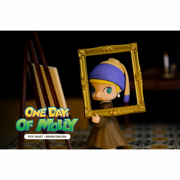 Universal Theme Pop Mart - One Day of Molly Blind Box Series Mini Figure