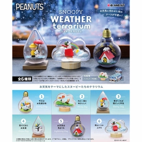 REMENT - SNOOPY Weather Terrarium (set of 6) ?? ?Z?? ?? (2024 Jan. Resale ver.) Samurai Figure
