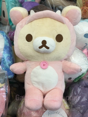 Famous Scientist Rilakkuma Dinosaur Series Korilakkuma Small Plush (In-stock)