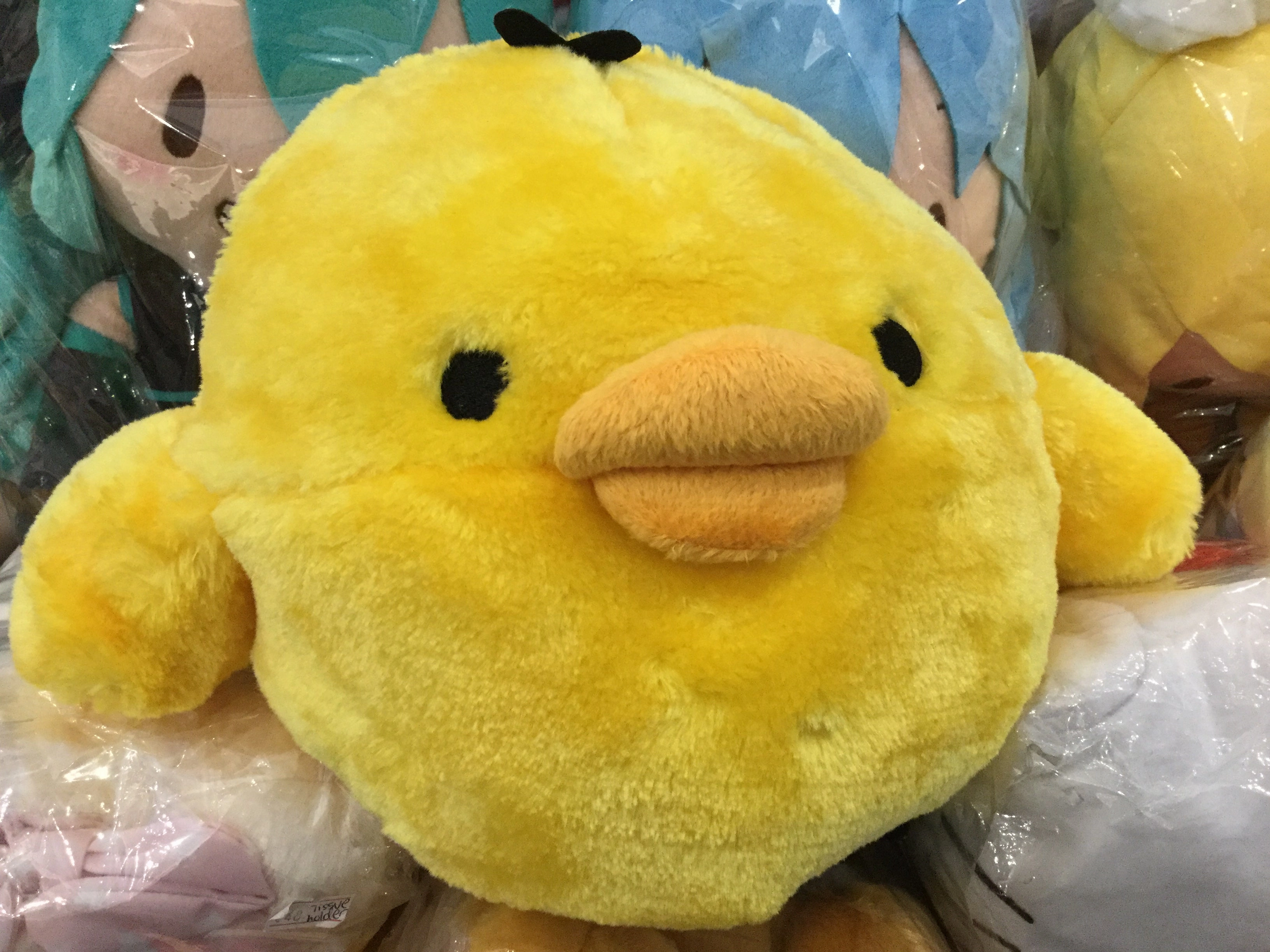 Rilakkuma Kiiroitori Long Fur Medium Plush (In-stock) Gallery Worthy Recognition Gift