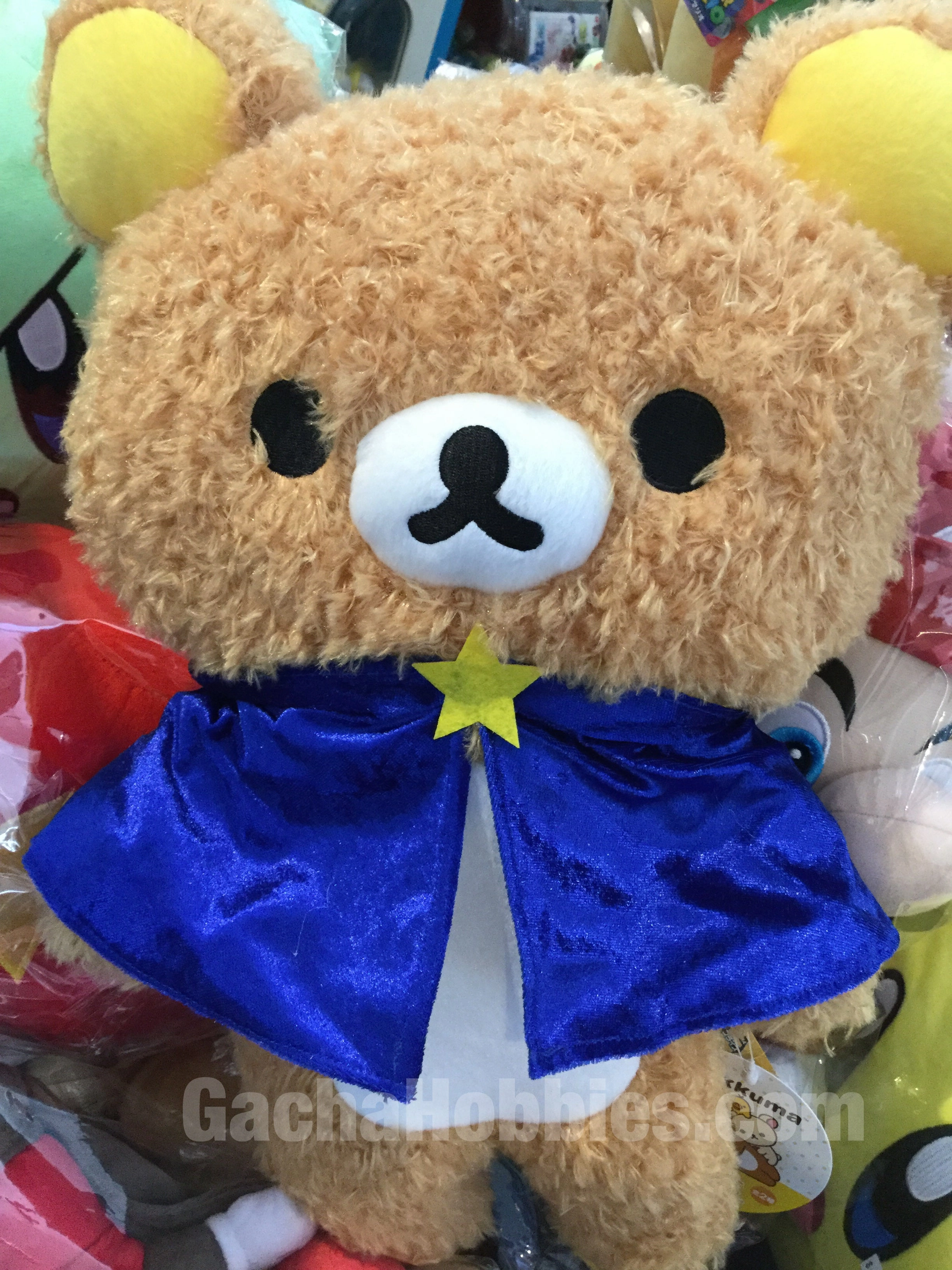 Official Merchandise Rilakkuma Plush Shining Star Mantle Blue Ver. (In-Stock)