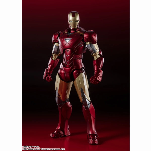 Pearlescent Shine Hero Figure S.H.Figuarts Iron Man Mark.6 -[BATTLE DAMAGE] EDITION- (Avengers)