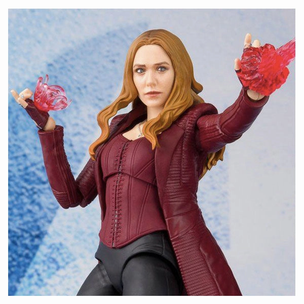 S.H.Figuarts Scarlet Witch Marvel Avengers Infinity War Action Figure Adult Collection Fantasy Collectible