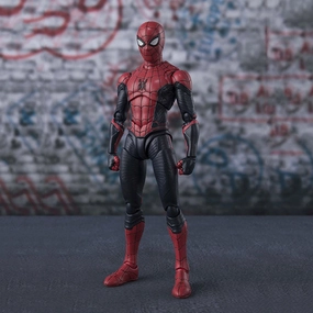 S.H.Figuarts Spider-Man Upgrade Suit Far From Home Bandai Figure Resin Model Comic Adaptation