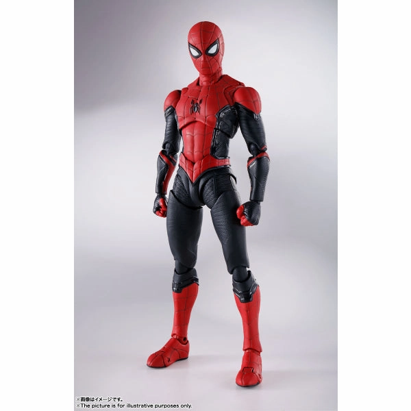 S.H.Figuarts Spider-Man (Upgraded Suit) (SPIDER-MAN: No Way Home) Childhood Memory Monochrome Design