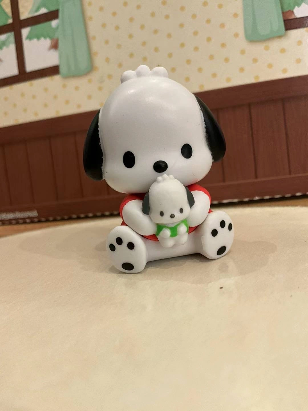 Sanrio Characters Hold Plush Figure 4 Piece Set (In-stock) Character Product Mini Statue