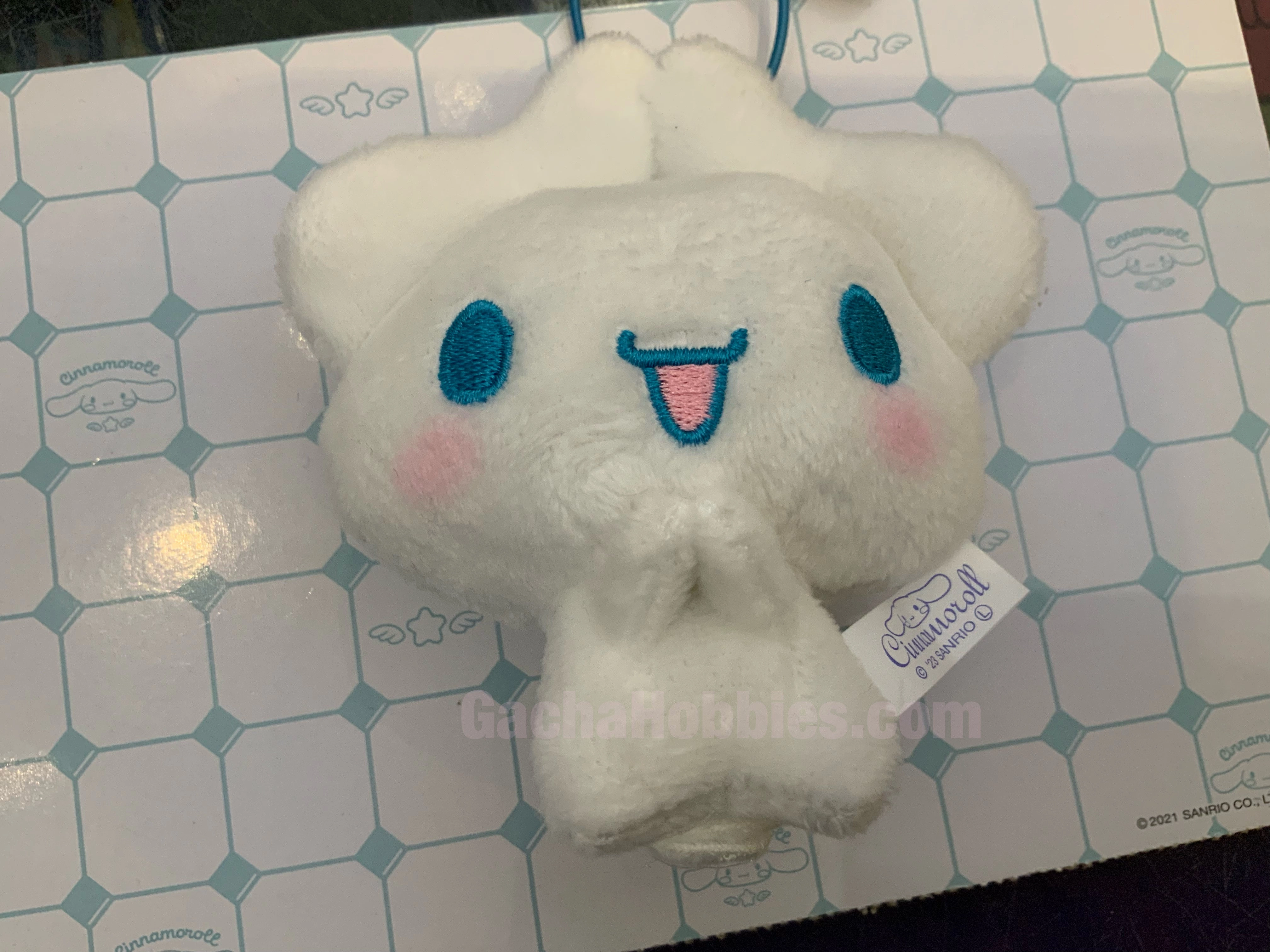 Fish Replica Gamer Setup Sanrio Cinnamoroll Collection Small Plush Keychain Type D (In-stock)