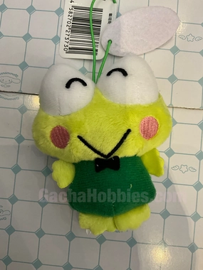 Sanrio Hapidanbui Keroppi Leisure Time Small Plush Keychain (In-stock) Chibi Figure Cartoon Figure