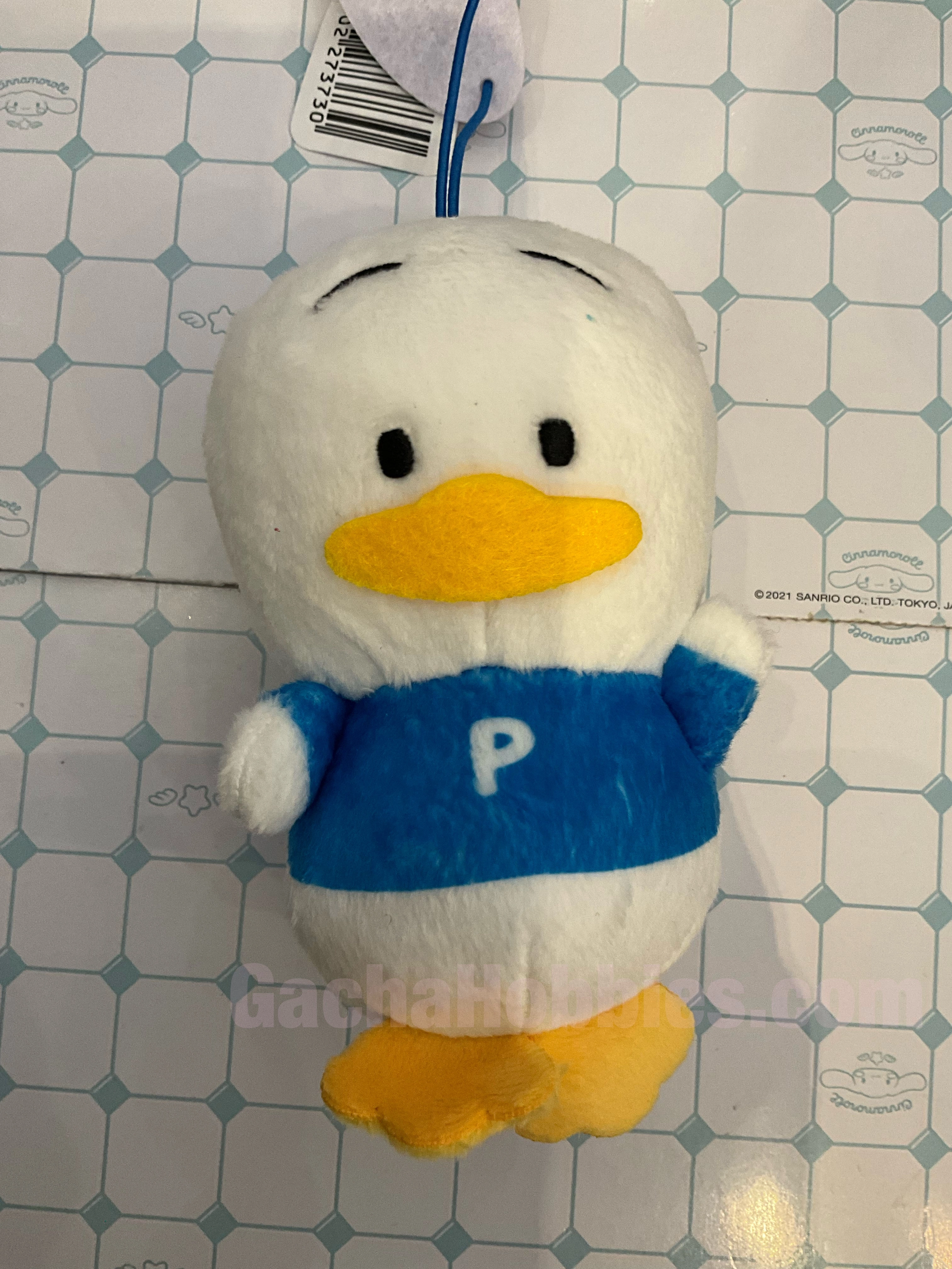 Collectible Article Sanrio Hapidanbui Pekkle Duck Leisure Time Small Plush Keychain (In-stock)