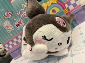 Sanrio Kuromi Collection Small Plush Keychain Type A (In-stock) Decorative Object Gaming Peripheral