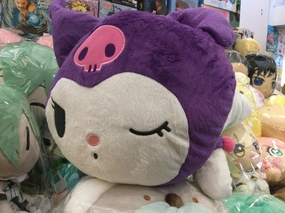 Anniversary Present Fantasy Product Sanrio Kuromi Wink Lying Down Big Plush (In-stock)