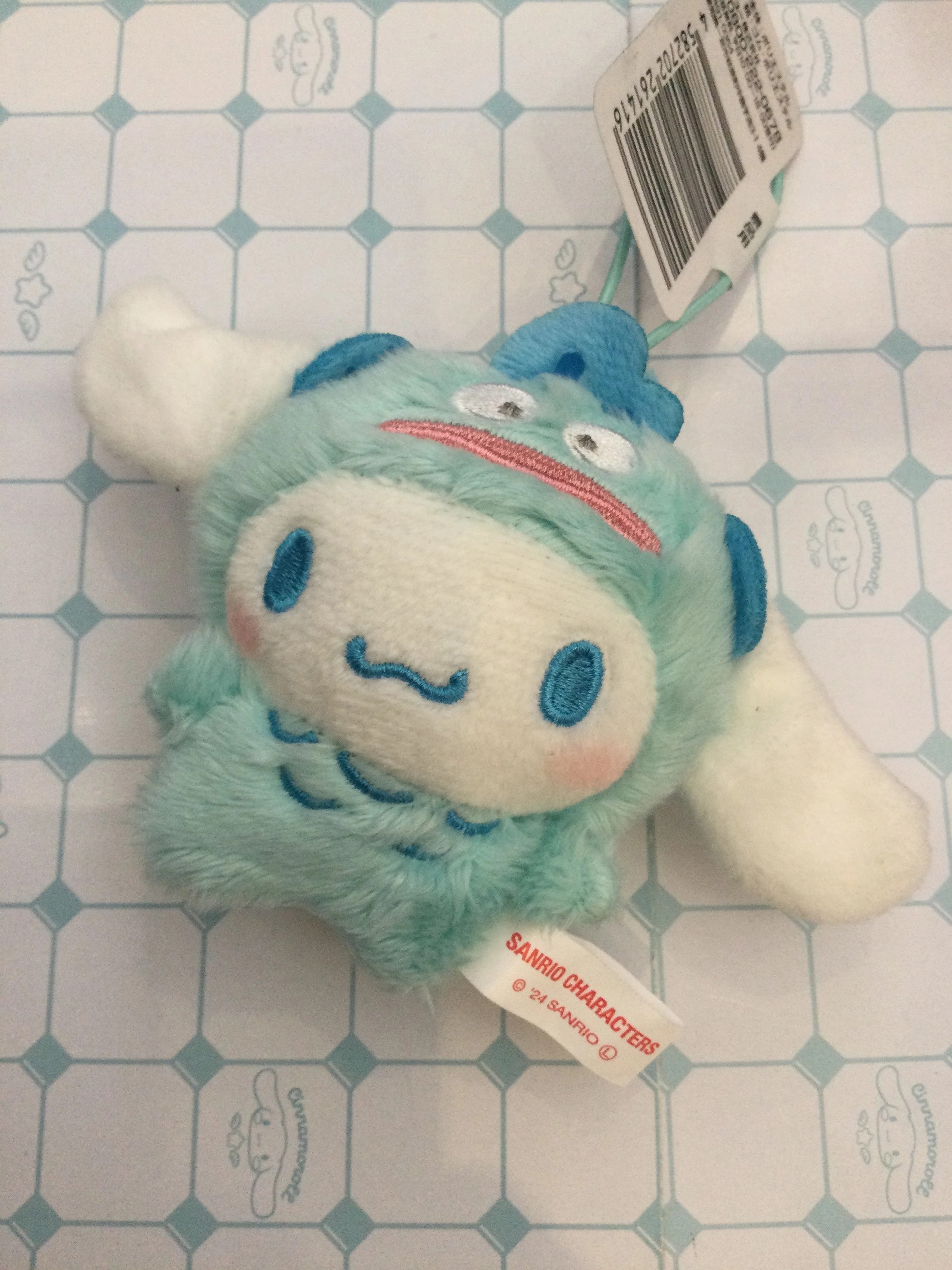 Sanrio Melody x Cinnamoroll Costume Small Plush Keychain (In-stock) Limited Collectible Fantasy Product
