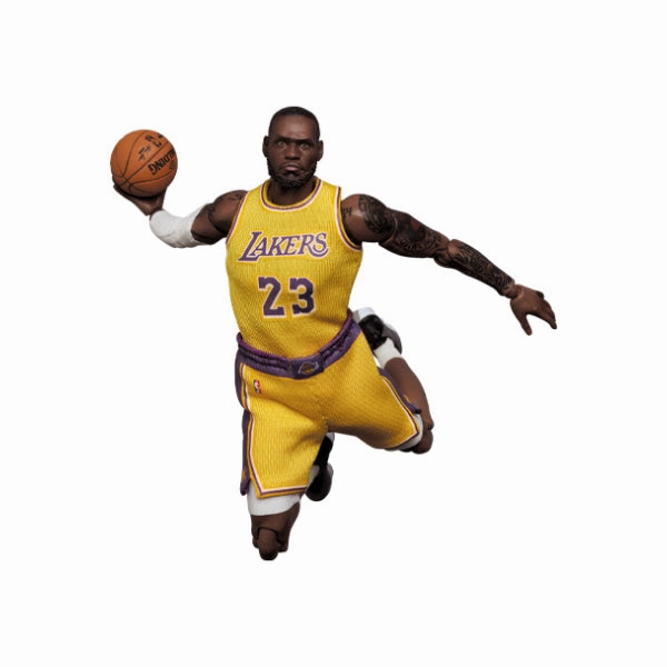 MAFEX No. 127 LeBron James (Los Angeles Lakers) Colorful Decor