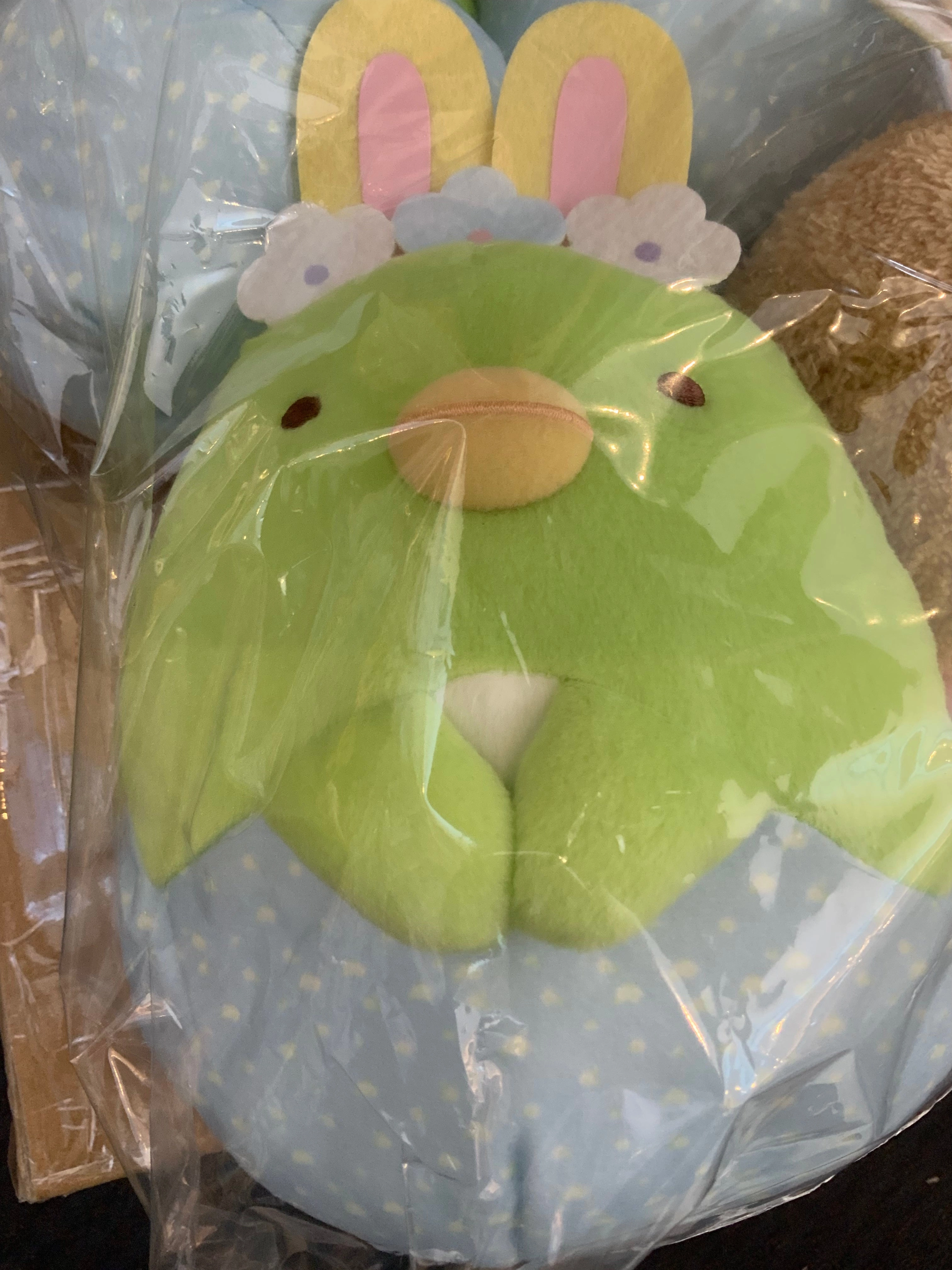 Sumikko Gurashi Happy Easter Bunny Penguin Medium Plush (In-stock) Instagram Worthy Collecting Community
