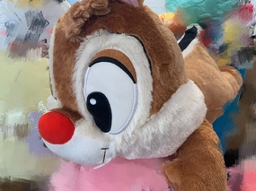Disney Chip 'n Dale Dale Lying Down Plush (In-stock) Rare Edition Assembly Required