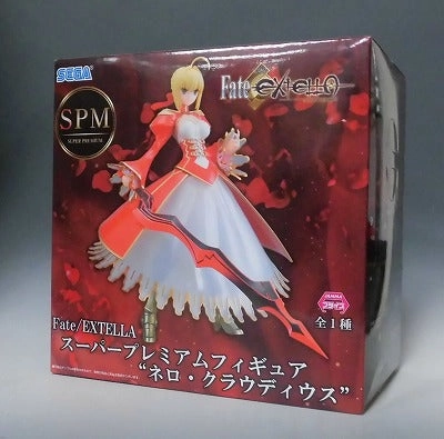Vinyl Model Flying Pose SEGA Fate/EXTELLA Super Premium Figure Nero Claudius