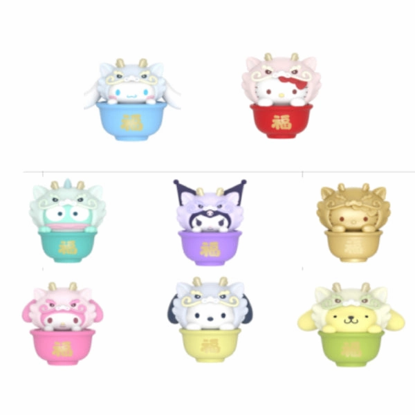 SANRIO CHARACTERS ??LONG JIN?? SOFVI SERIES W/O GUM (set of 8) ?????t Designer Object Secondary Market