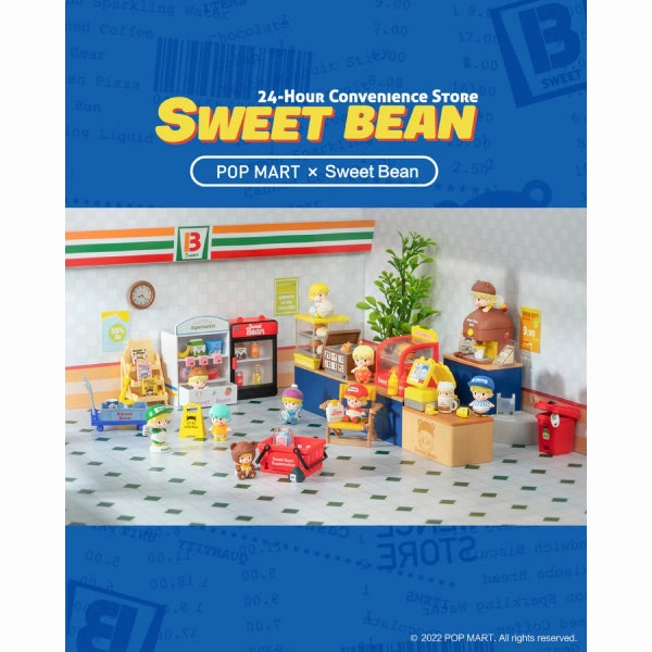 Sports Player Robot Goods Pop Mart - Sweet Bean ?? 24 hour convenience store series