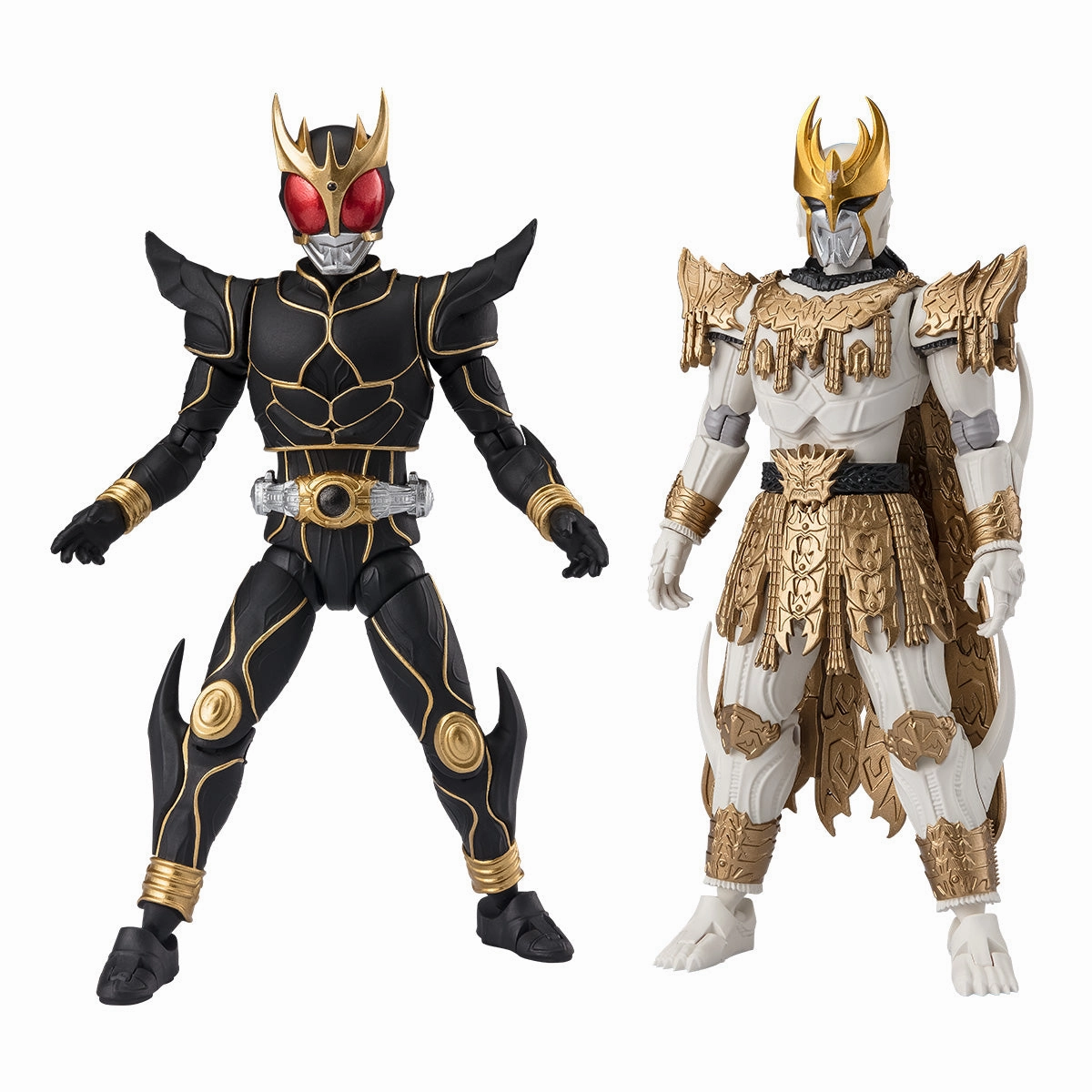 SHODO XX MASKED RIDER KUUGA ULTIMATE FORM & N DAGUVA ZEBA SET W/O GUM  ????? ???? Display Base Anime Collectible