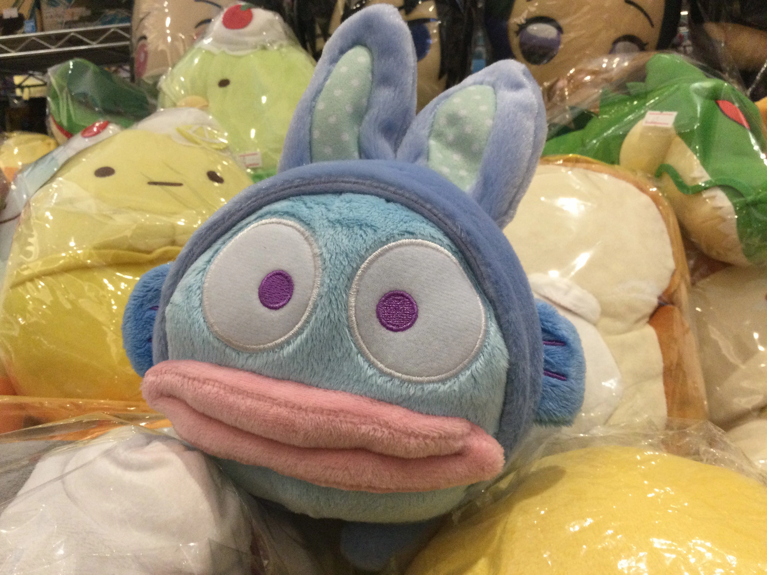 FuRyu Sanrio Character Hangyodon Bunny Small Plush (In-stock) Superhero Piece Samurai Figure