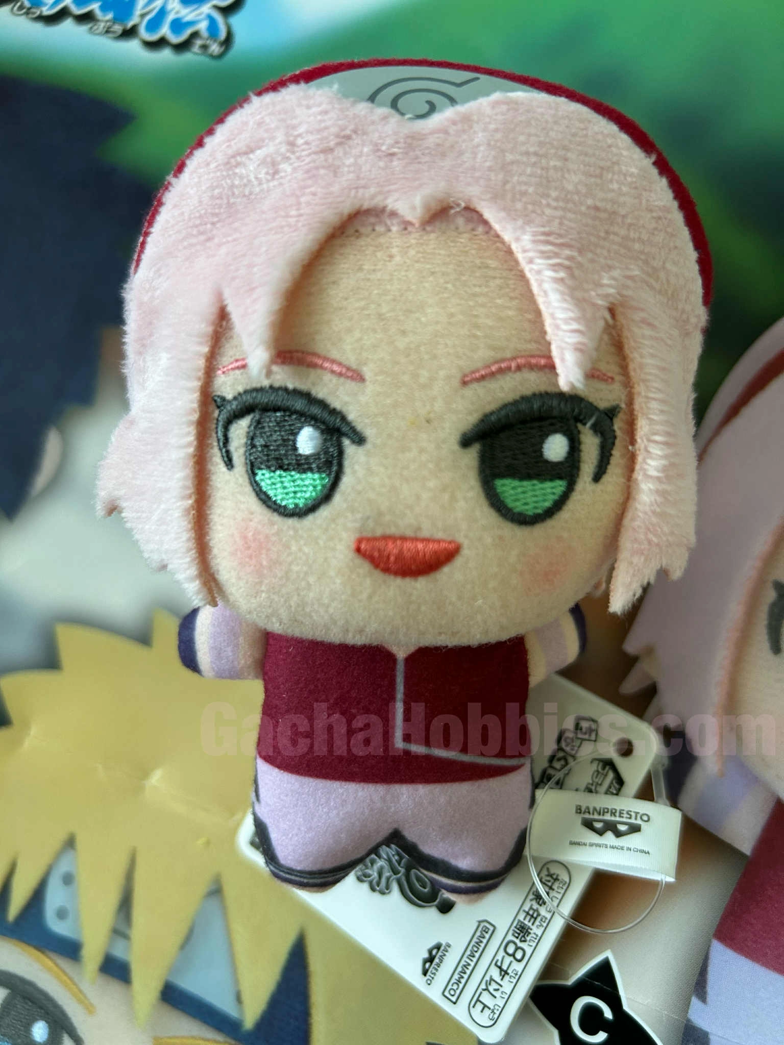 Collectible Statue Naruto Shippuden Sakura Haruno Small Plush Keychain (In-stock)