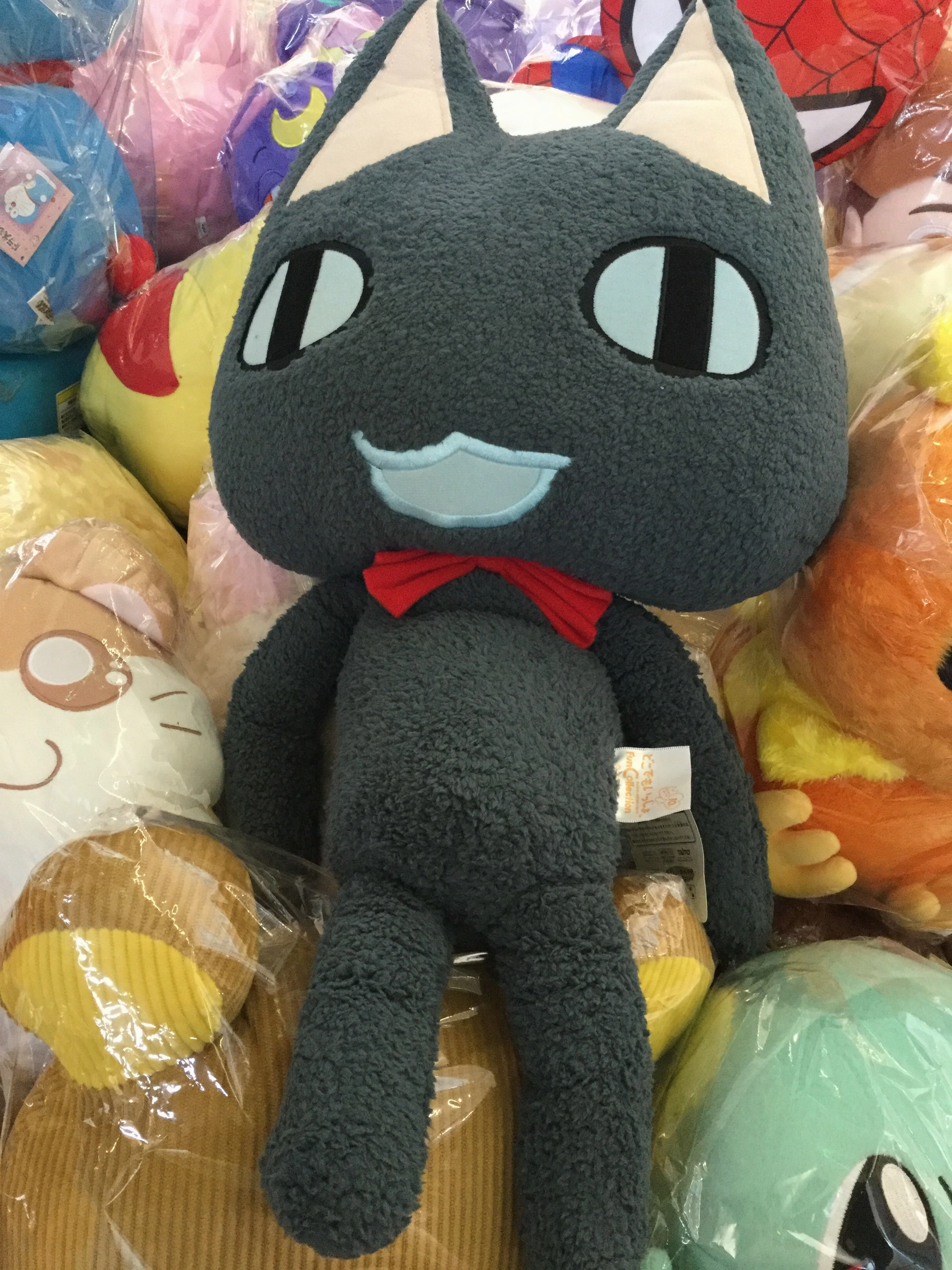 Anime Goods Sony PlayStation All Stars Kuro Cat Long Plush (In-stock)