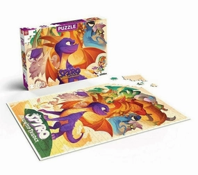 SPYRO - Trilogy Heroes - Puzzle 160P Family friendly