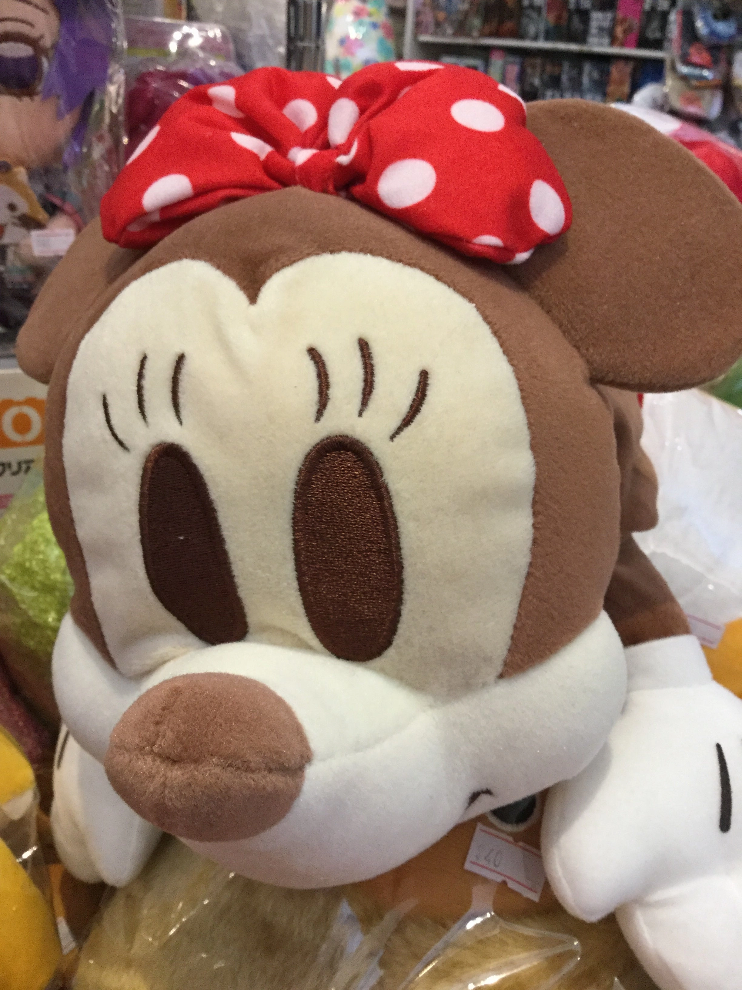 Disney Fun Fan Amuse Minnie Mouse Tissue Holder Plush (In-stock) Artistic expression