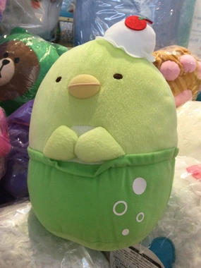 Magazine Cover Handicraft Item Sumikko Gurashi Penguin Plush Cream Soda Ver. (In-stock)