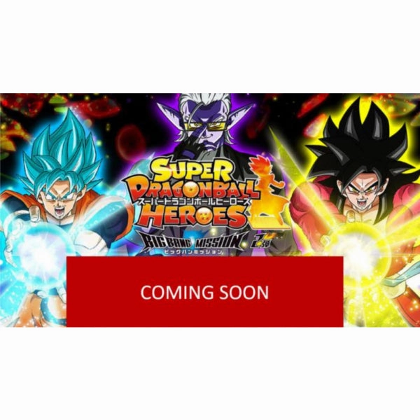 Anime Series SUPER DRAGONBALL HEROES BIG BANG MISSION Ver.2 HK ???? (box of 20 packs)