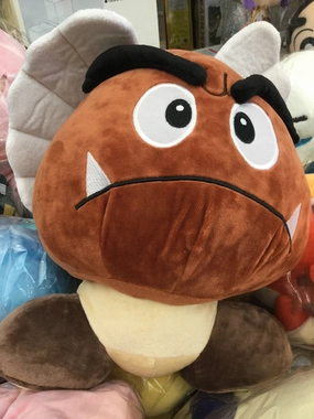Superhero Decor Robot Model Super Mario Bros Goomba with Wings Large Plush (In-stock)
