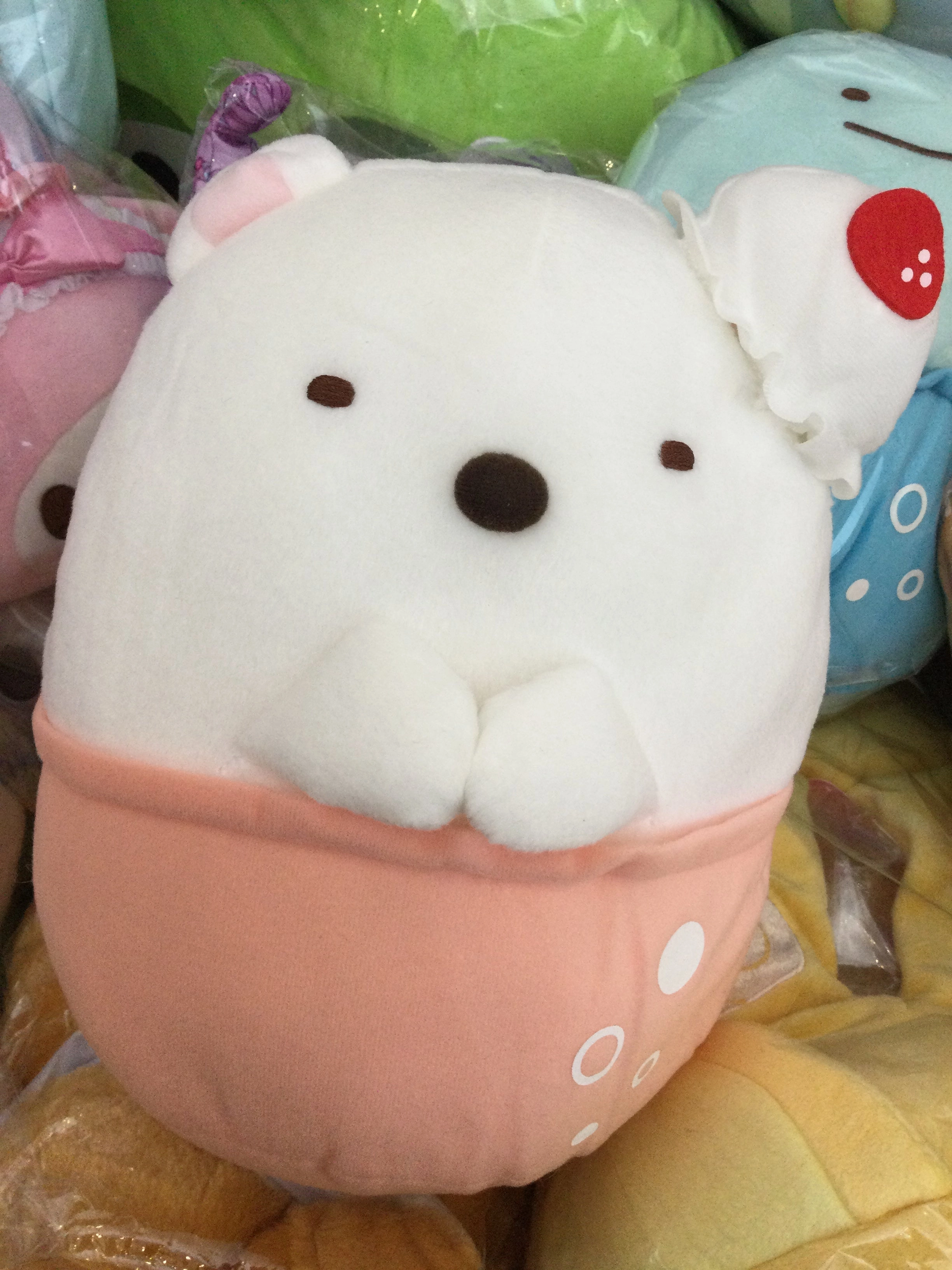 Sumikko Gurashi Shirokuma Plush Cream Soda Ver. (In-stock) Casual Fan Robot Product