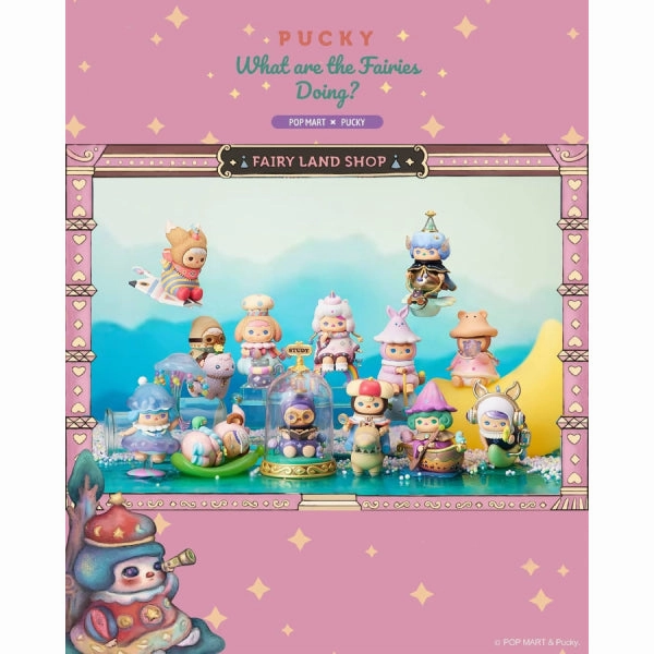 Movie Model Pop Mart - Pucky What are the fairies doing series Mini Figure