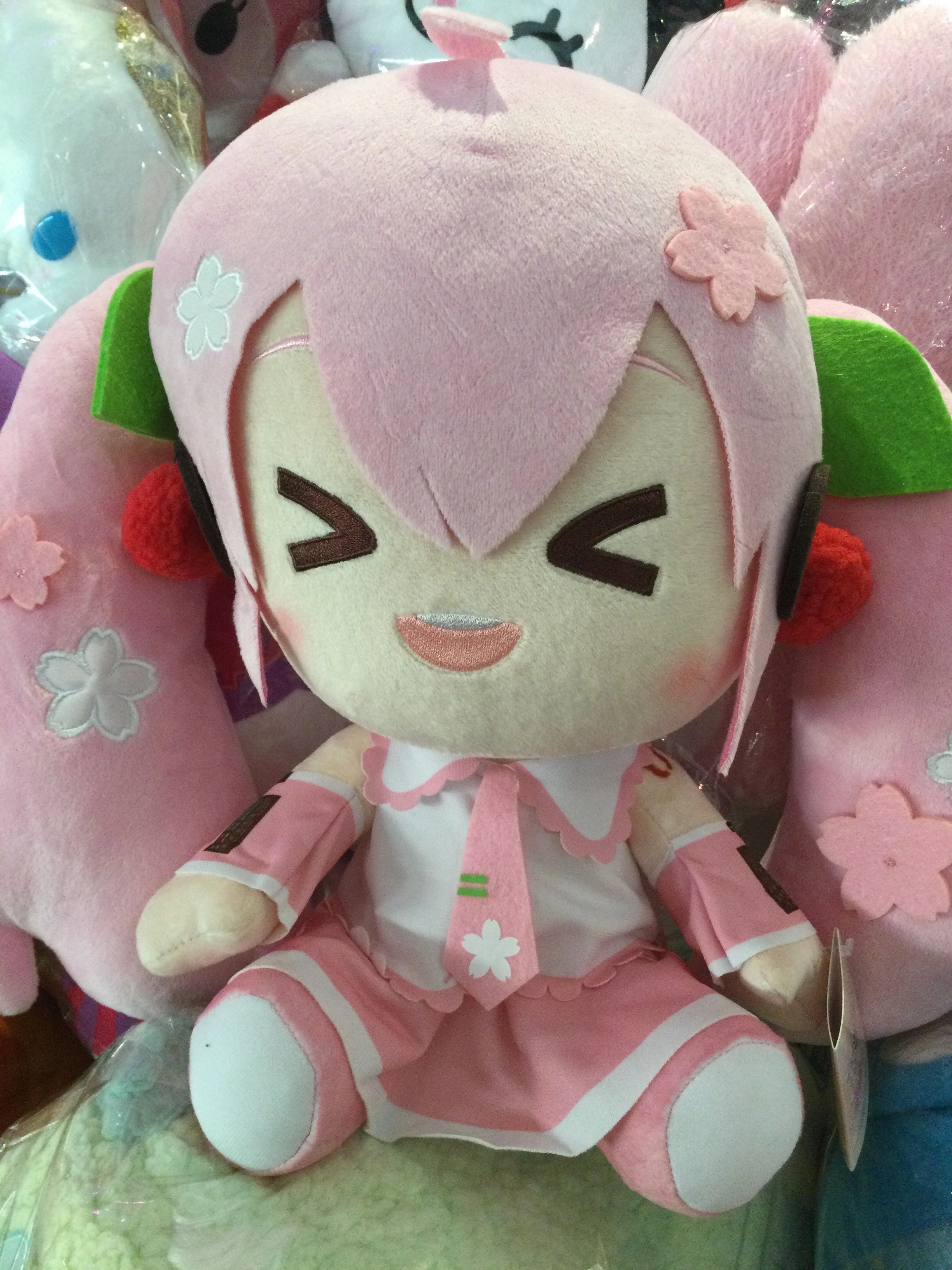 Taito Hatsune Miku Sakura Miku BIG Plush Type B (In-stock) Oceanic Art Famous Scientist