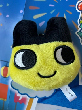 Film Prop Replica People's Choice Tamagotchi and Friends Vintage Style Small Plush Keychain 5 Pieces Set (In-stock)