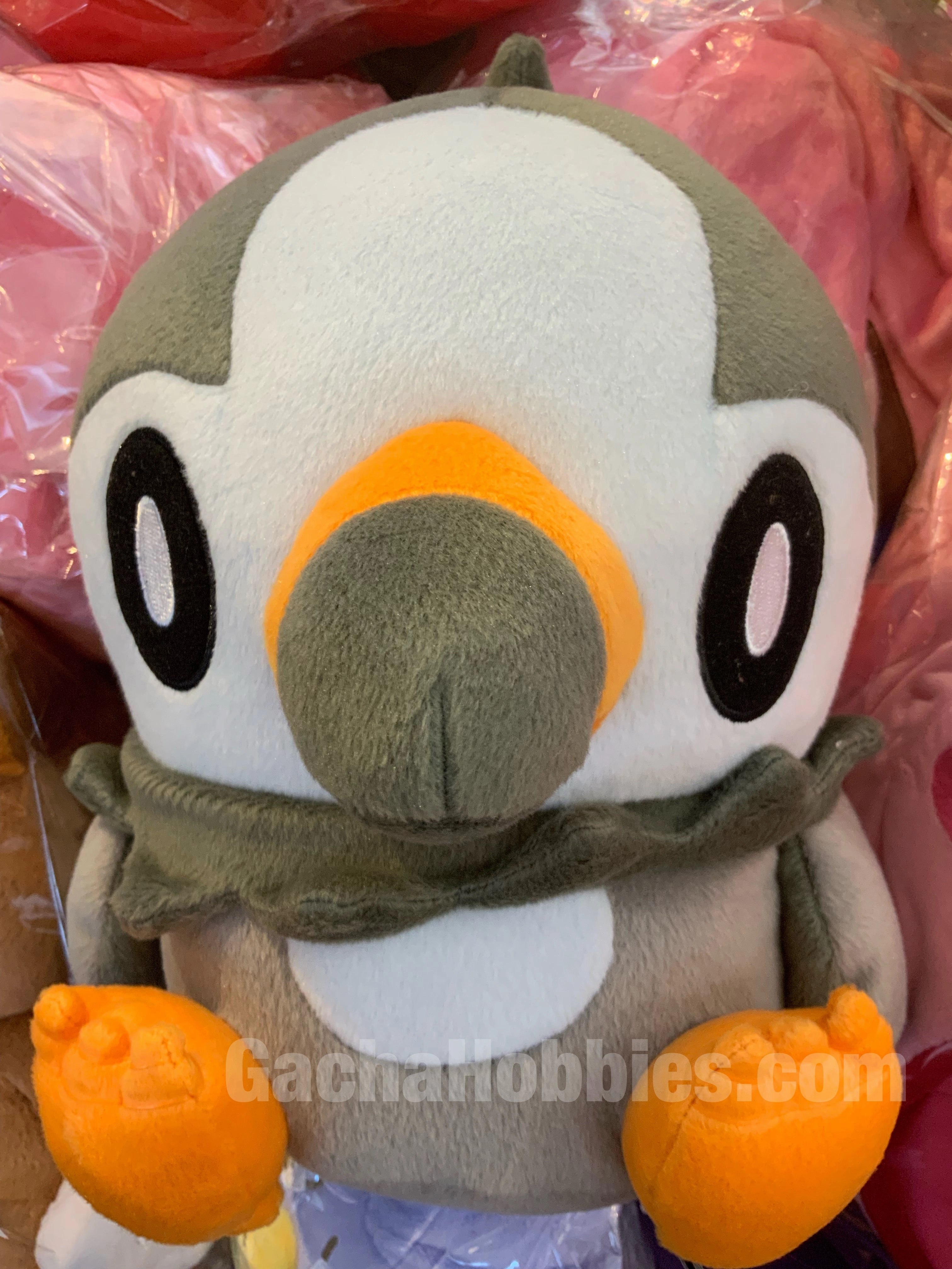Small Space Pokemonster Grey Series Plushy Starly (In-Stock)
