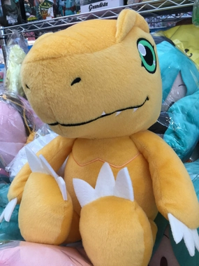 Superhero Item Smart Toy Digimon Adventure Agumon Sitting Medium Plush (In-stock)