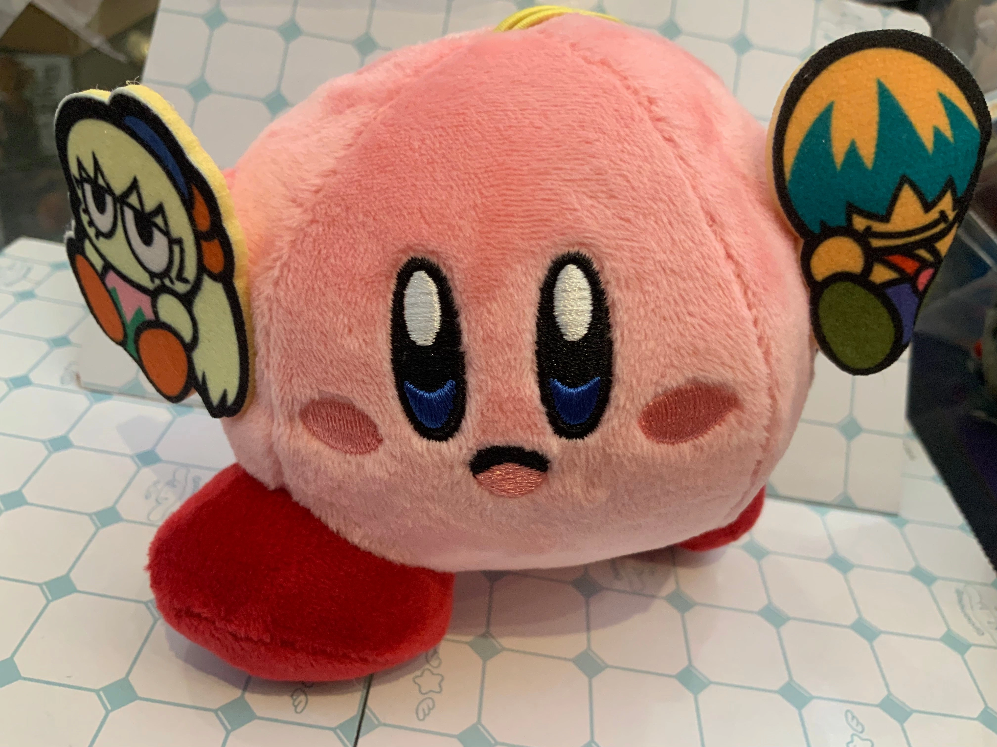 Regional Specialty Antihero Model Hoshi no Kirby 30th Anniversary Plush Keychain Kihon Wa Maru Ver. (In-stock)