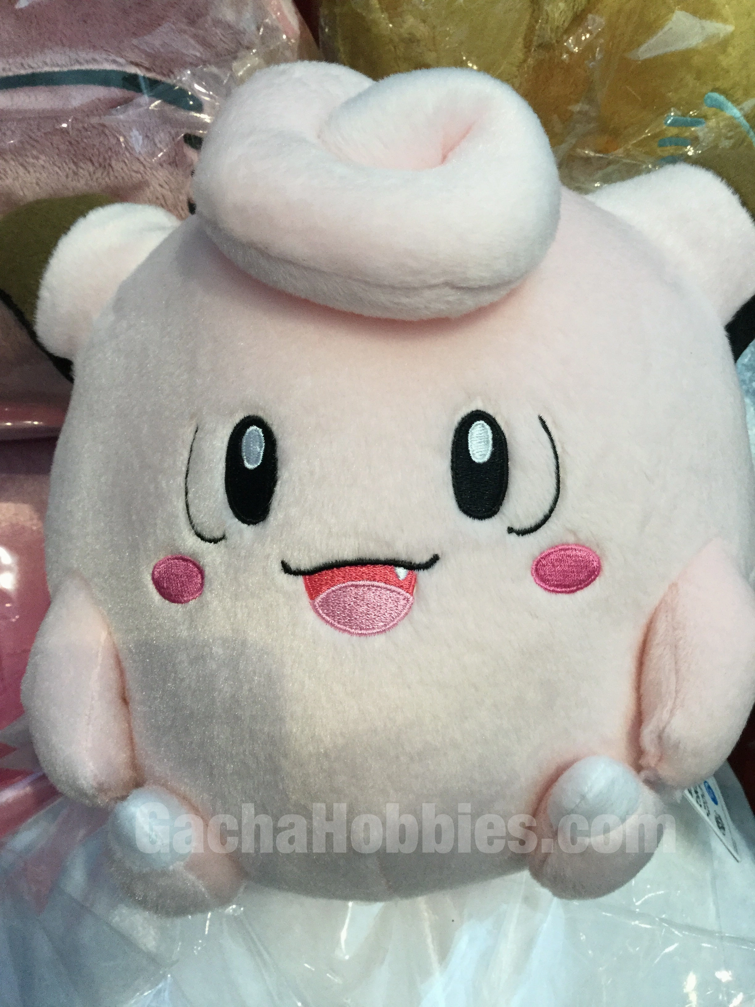 Gift wrapping Superhero Unit Pokemon Clefairy Medium Plush (In-stock)