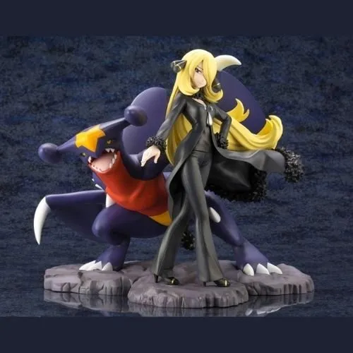 Art Masterpiece ARTFX J "Pokemon" Series Cynthia with Garchomp 1/8 Complete Figure