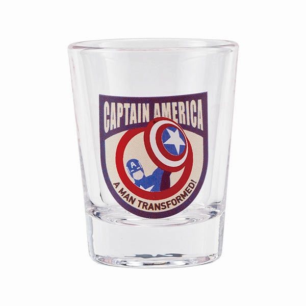 Urban Vinyl Artisanal Product Tumbler Marvel Shot Glass - Captain America, Spiderman, Hulk, Thor, Widow