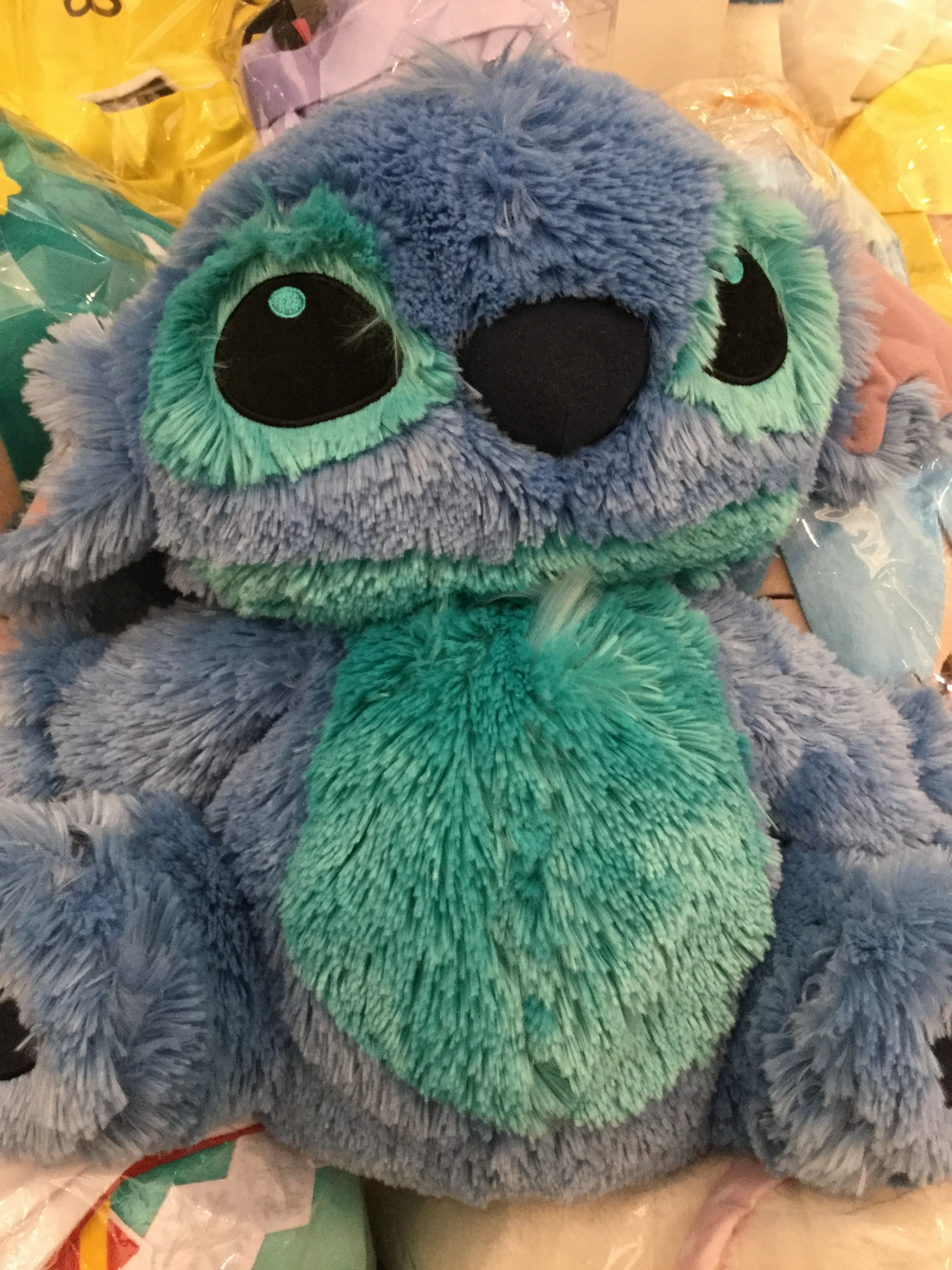 Disney Fun Fan Amuse Stitch Long Fur Medium Plush (In-stock) Veteran Designer Robot Design