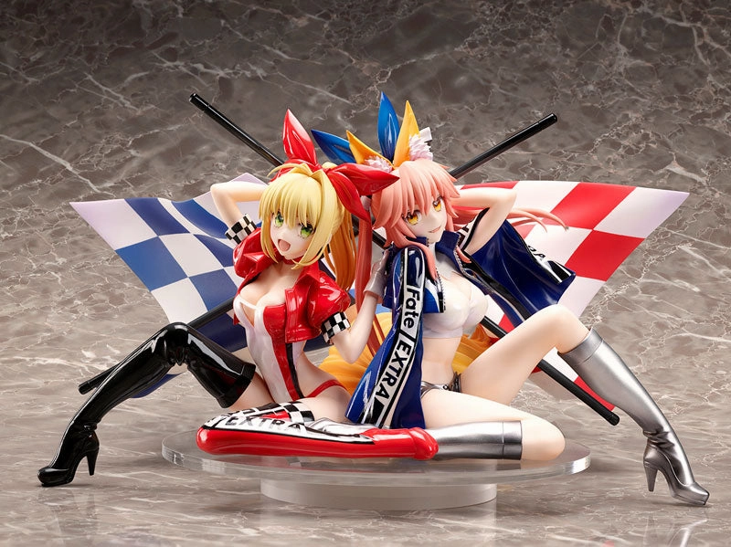 Miniature Sculpture Anime Hobby Fate/Extra Nero Claudius & Tamamo no Mae TYPE-MOON Racing ver. 1/7 Complete Figures