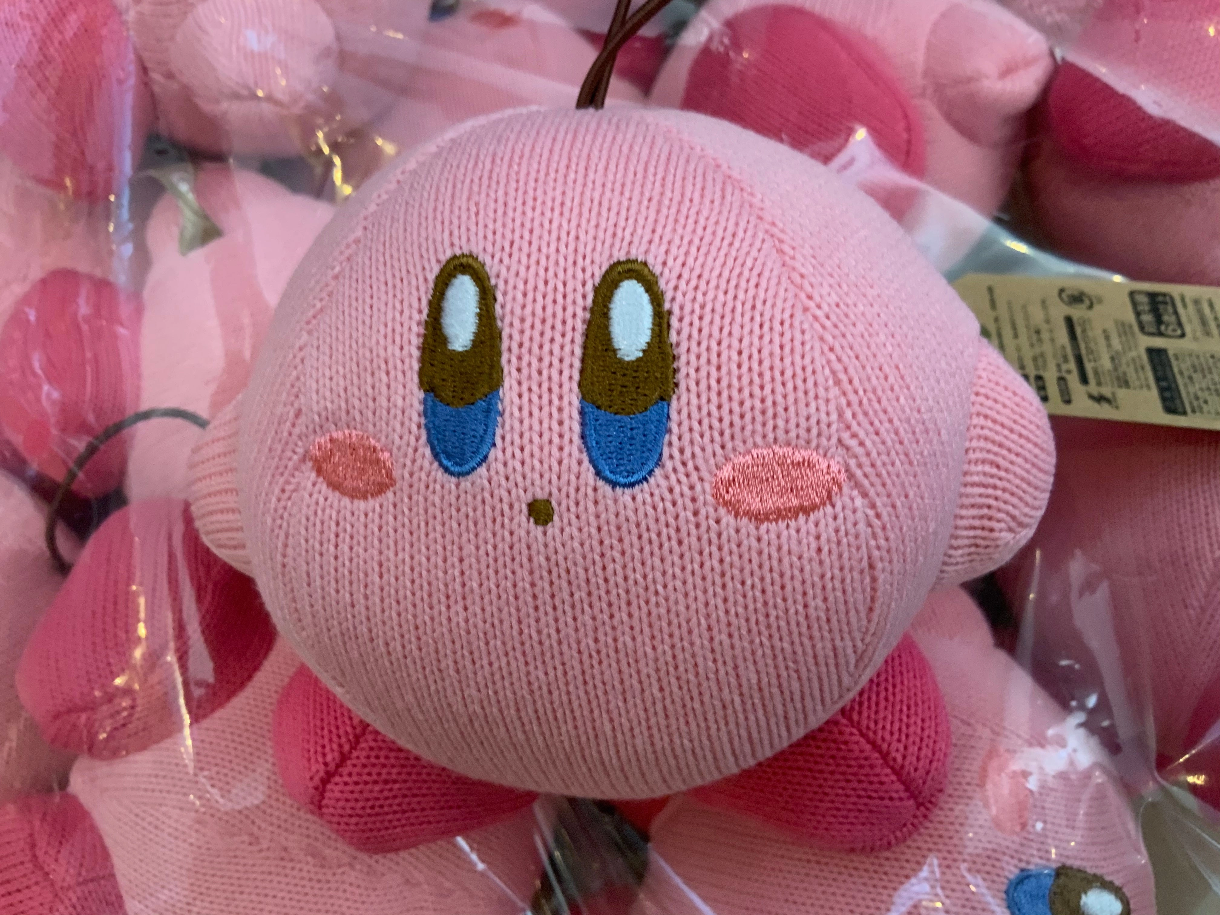 Hoshi no Kirby Woven Yarn Kirby Plush Keychain Type A (In-stock) Seasonal Decoration Miniature Hobby