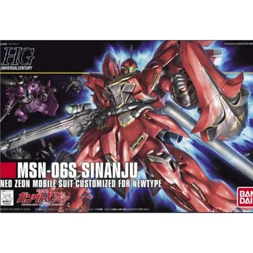 HGUC 1/144 #116 Sinanju Premium Merchandise Designer Product