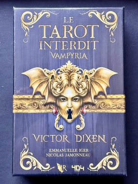 Vinyl Merchandise VAMPYRIA - LE TAROT INTERDIT - NOUVELLE EDITION